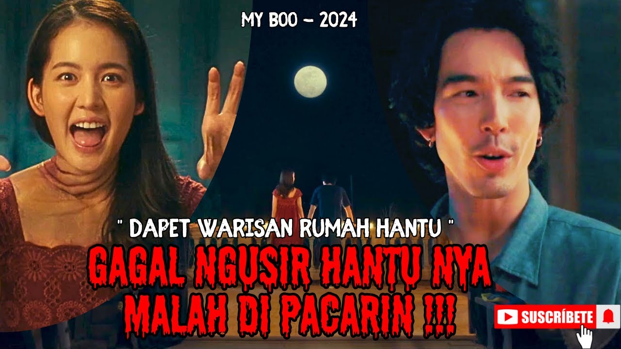 DAPET WARISAN RUMAH HANTU : GAGAL NGUSIR HANTU NYA‼️ MALAH DI PACARIN👍| ALUR CERITA FILM