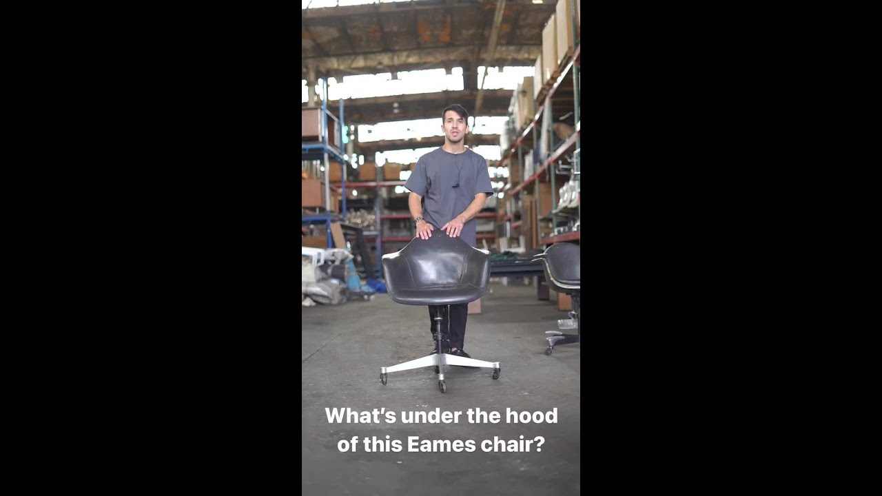 Uncovering Underneath the Eames Shell Chair #eameschair #rarify #shorts