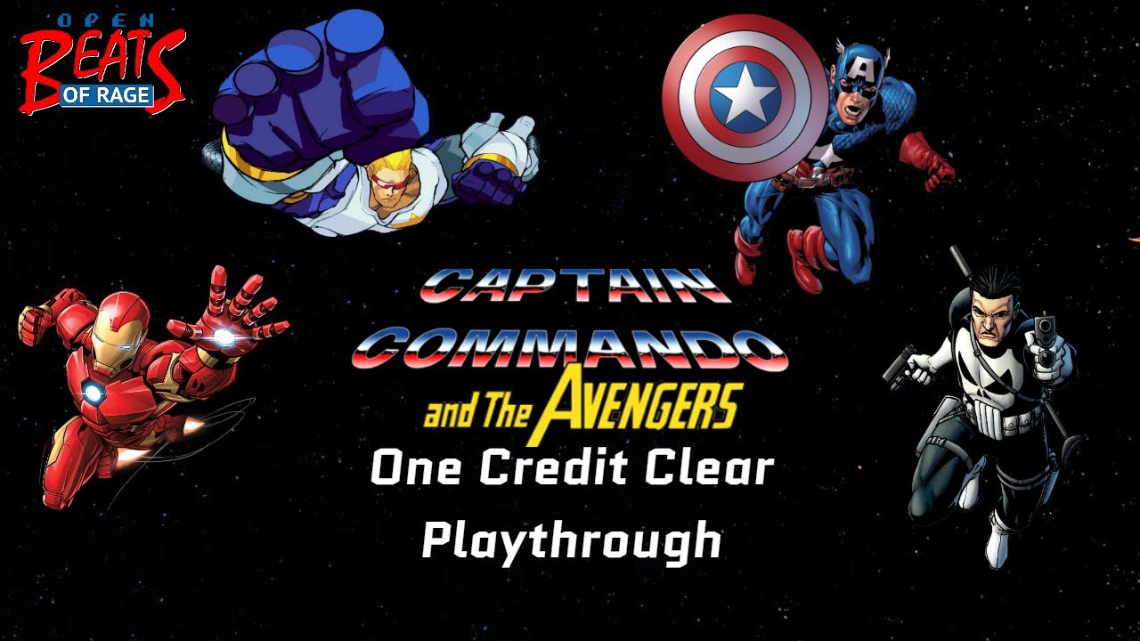 Captain Commando and the Avengers (OpenBOR) | 1CC Playthrough