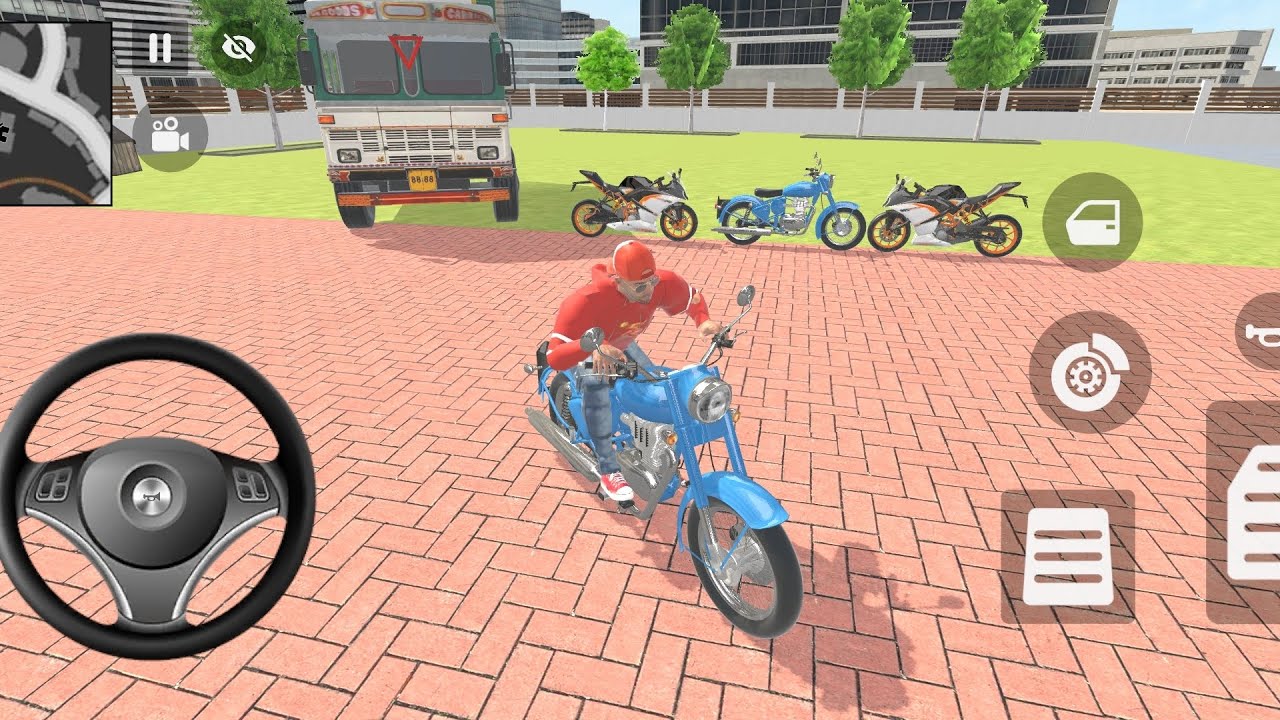 🎮 Franklin Order By 2️⃣ KTM Bike 1️⃣ Bullet 350CC & Truck in 🇮🇳 Indian Bike Auto Simulator 