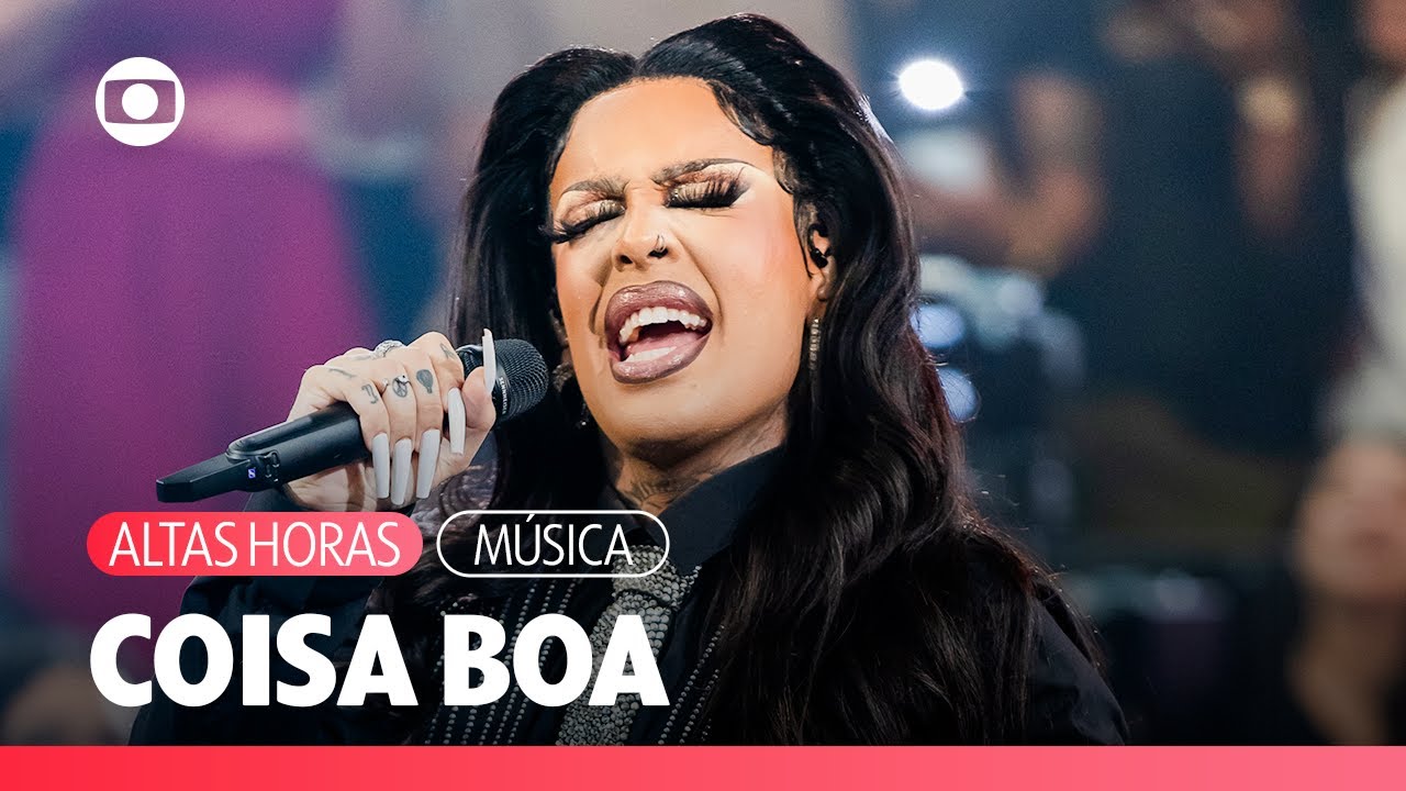 Gloria Groove agita o público do Altas Horas com 'Coisa Boa'! | Altas Horas | TV Globo
