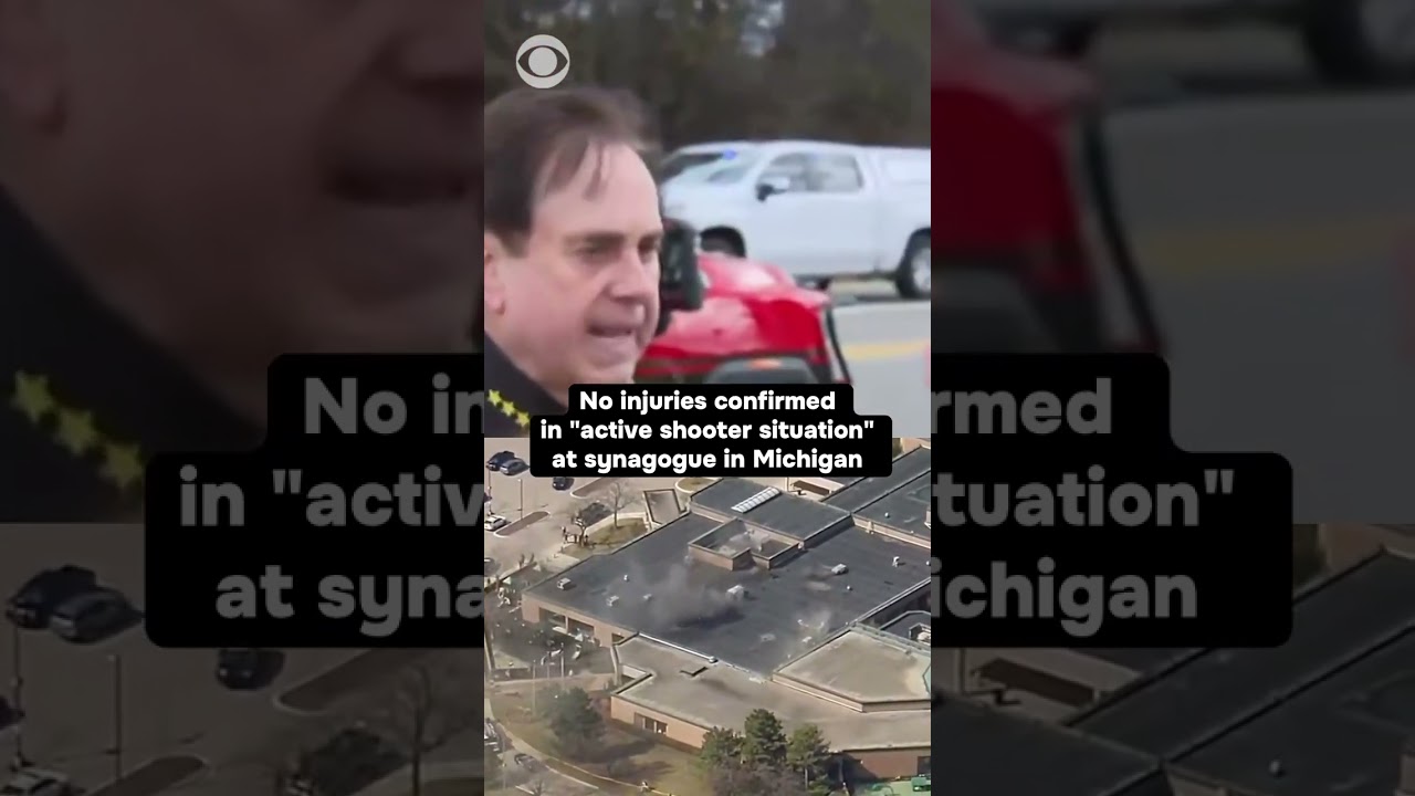No victims were killed inside Michigan synagogue after car ramming attack, officials say #shorts