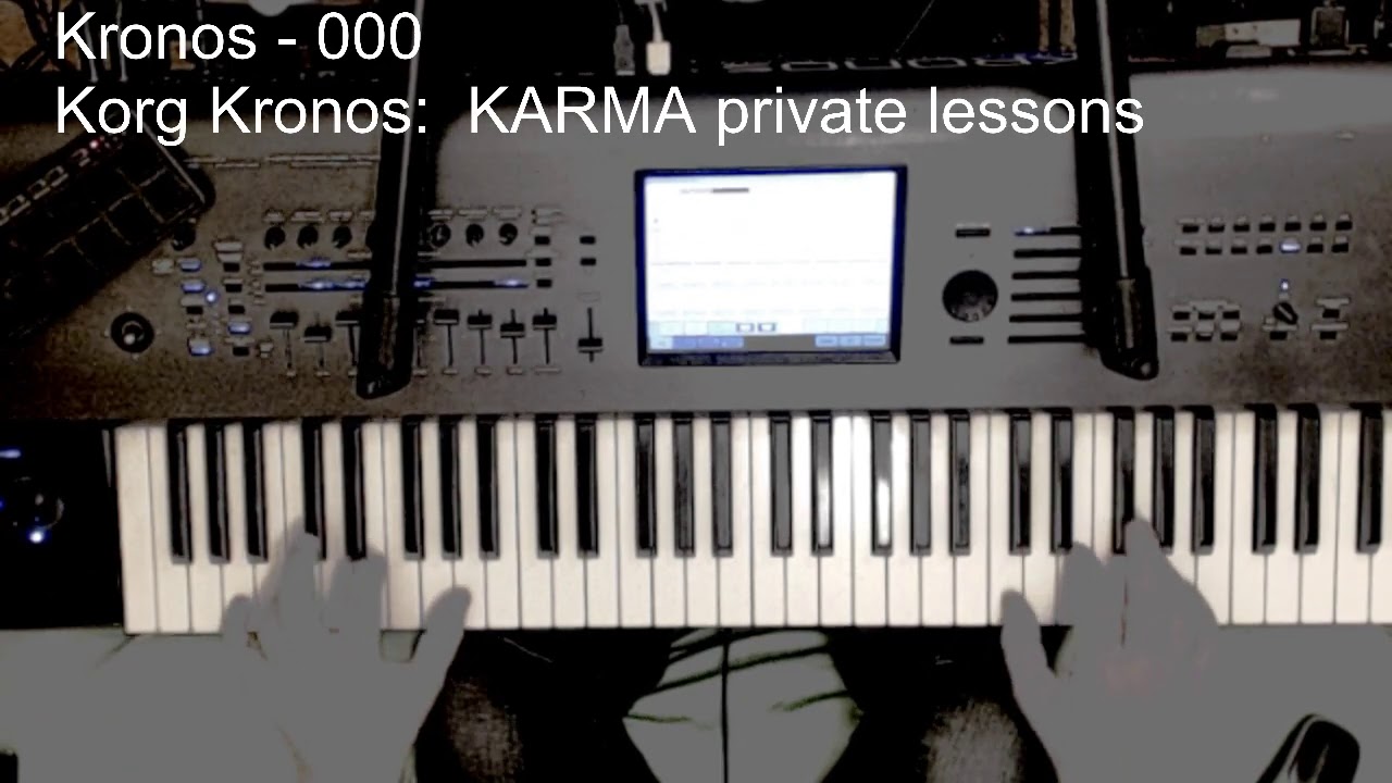 Korg Kronos (a) Karma