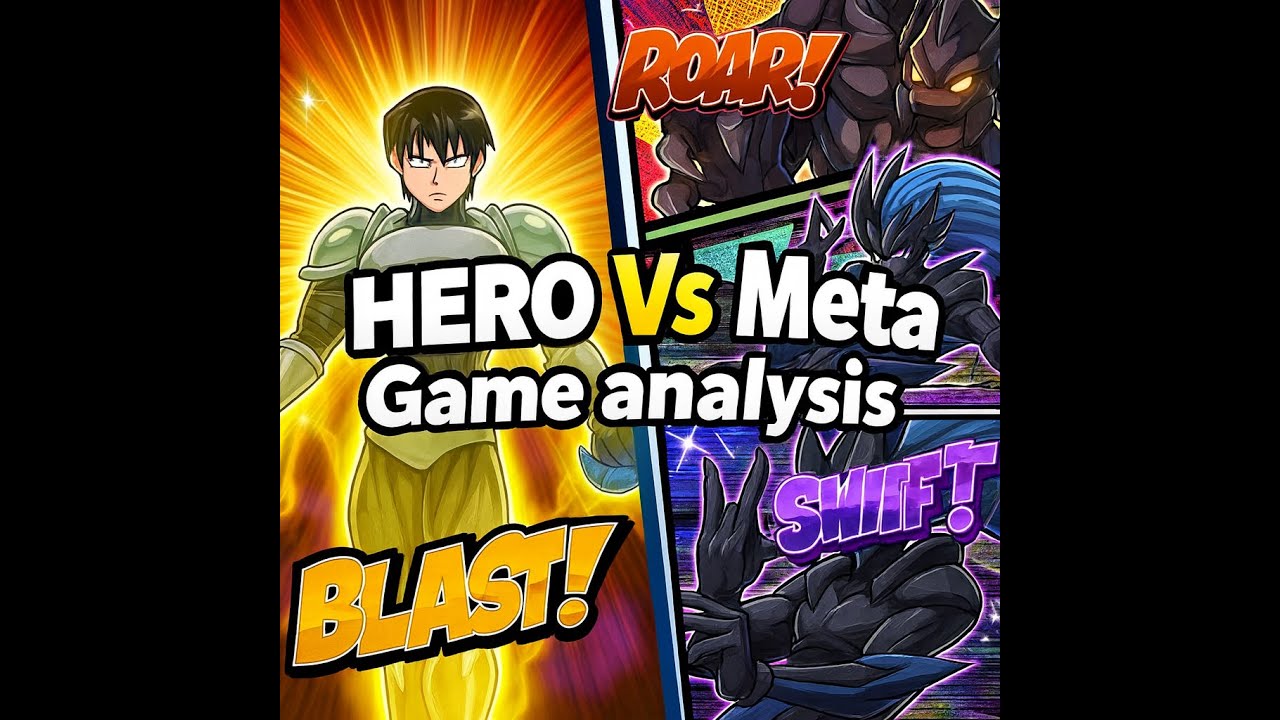 HERO Game Analysis | HERO VS META | August 2025 | Yu-Gi-Oh! #yugioh #hero