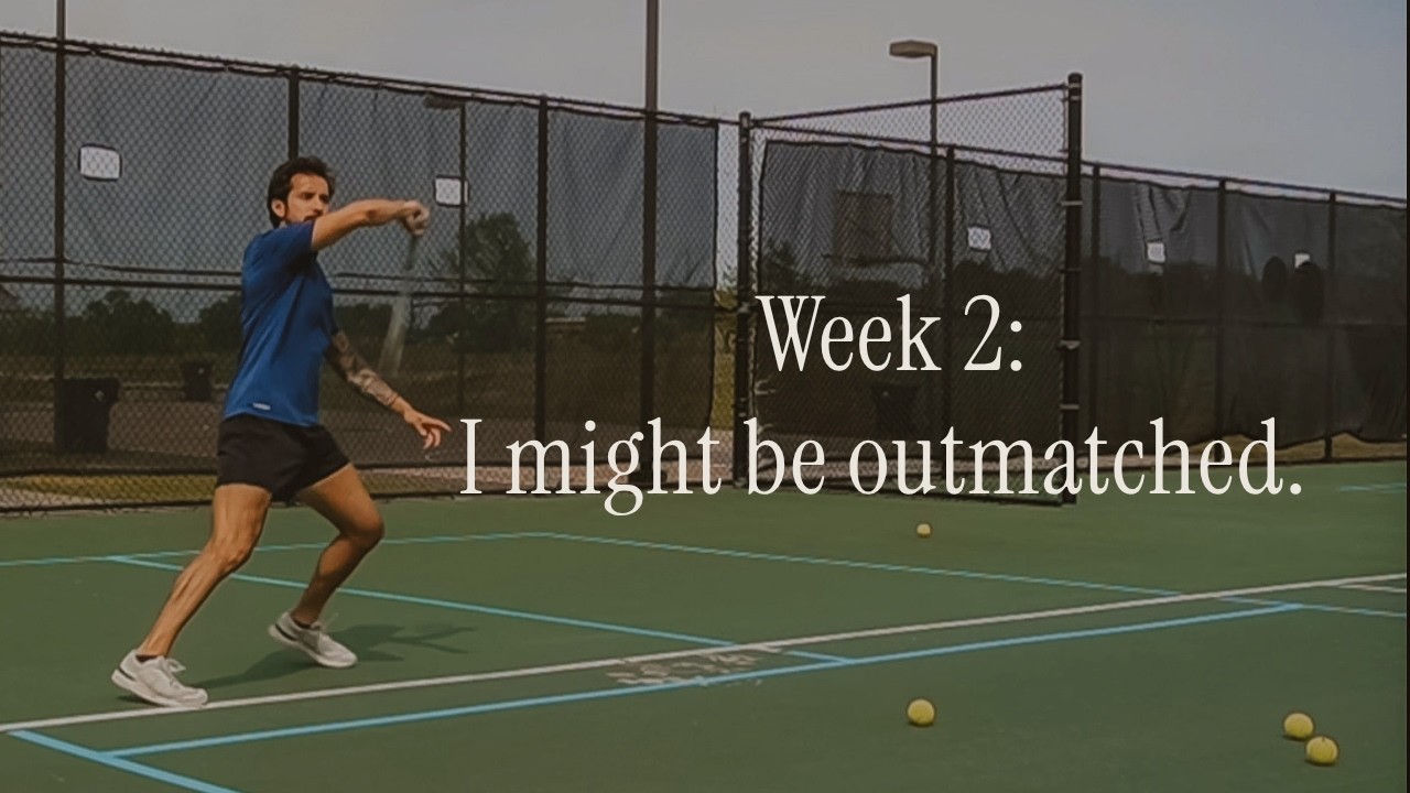 I Have 12 Months to Master 12 Sports Using Physics (Week 2 of Tennis)