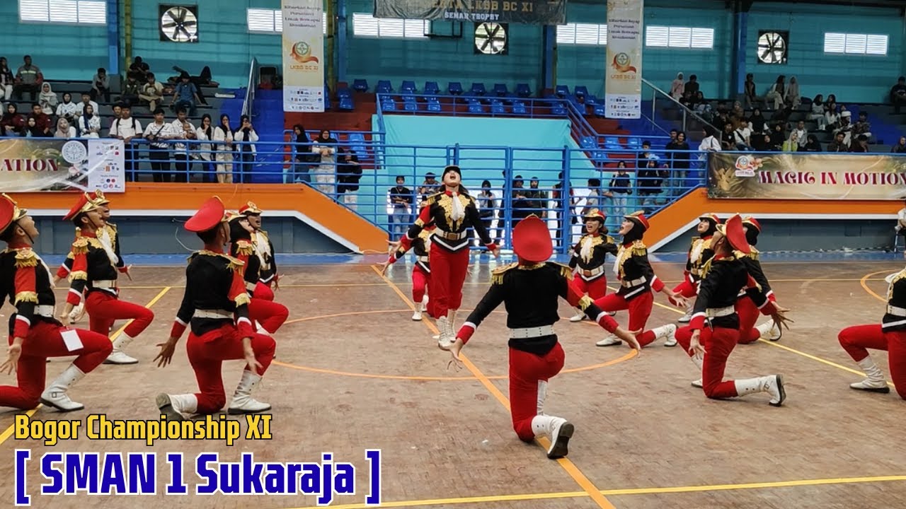 ❇️KEREN❇️ Penampilan Paskibra dan Variasi Formasi SMAN 1 Sukaraja di LKBB Bogor Championship