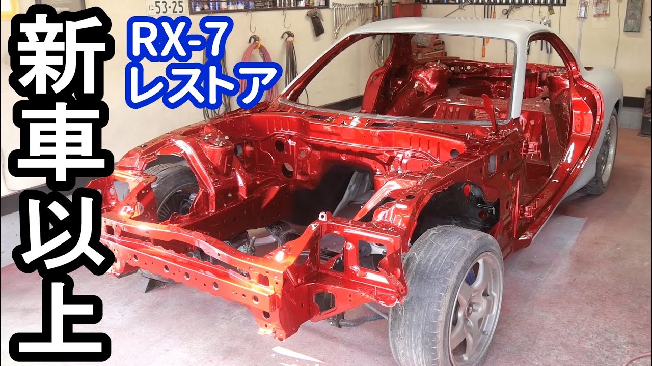 Моторный отсек был отделан лучше, чем новый! / Реставрация автомобиля Mazda RX7 (Эпизод 49)