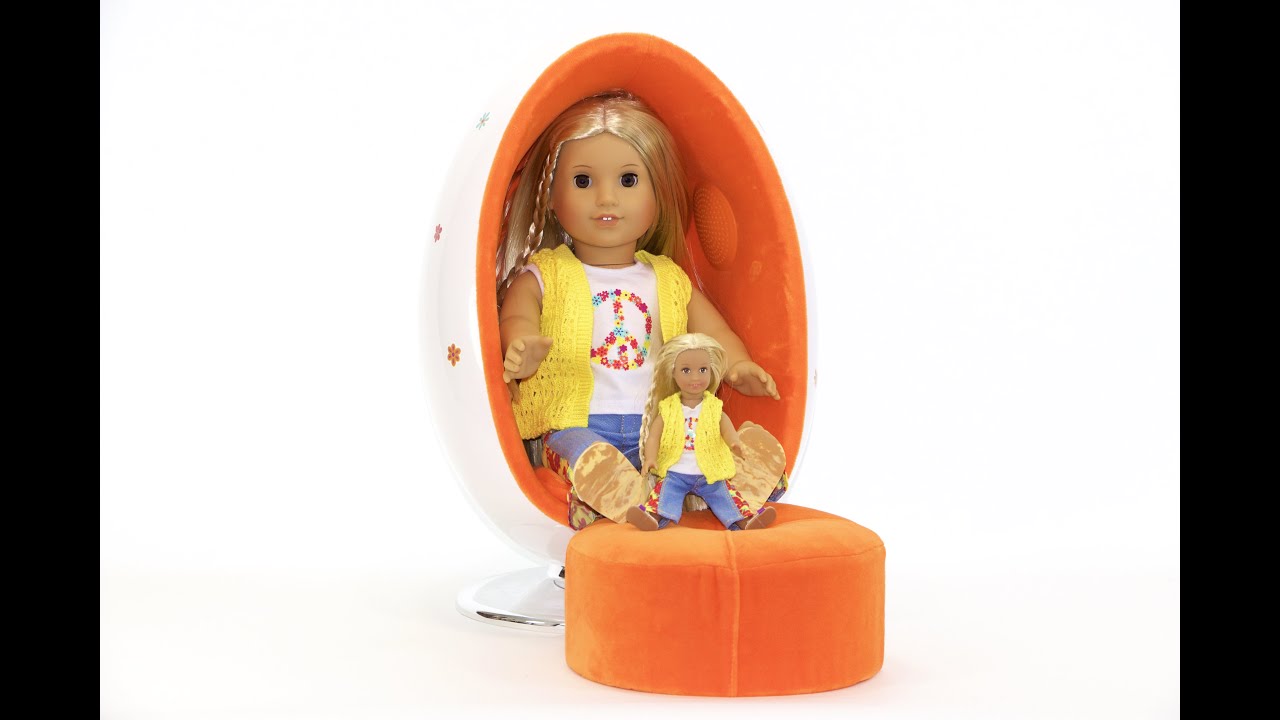 American Girl BeForever Doll | Julie Albright's Egg Chair Set REVIEW