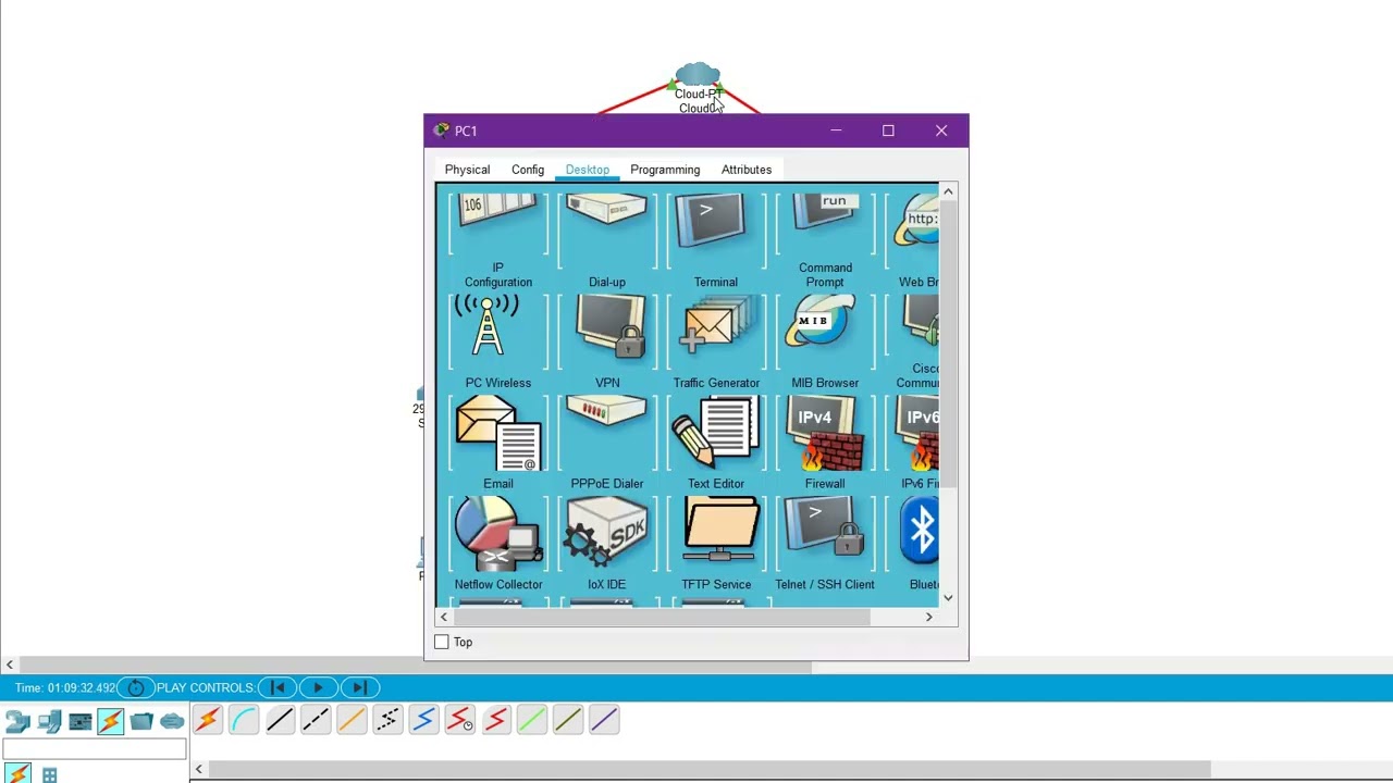 Use PT Cloud in Cisco Packet Tracer