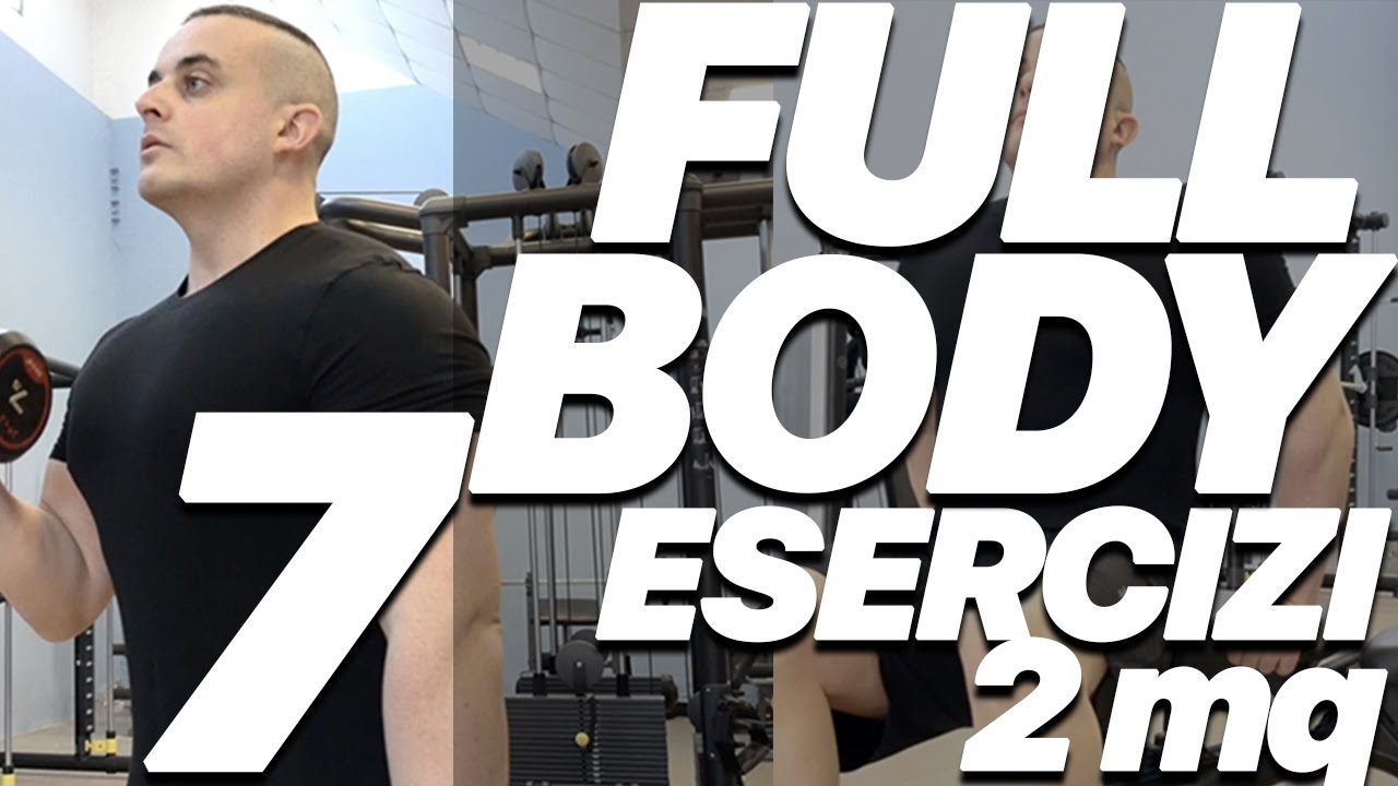 Scheda Massa Full Body con 2 Manubri a Casa SENZA Panca: 7 Esercizi