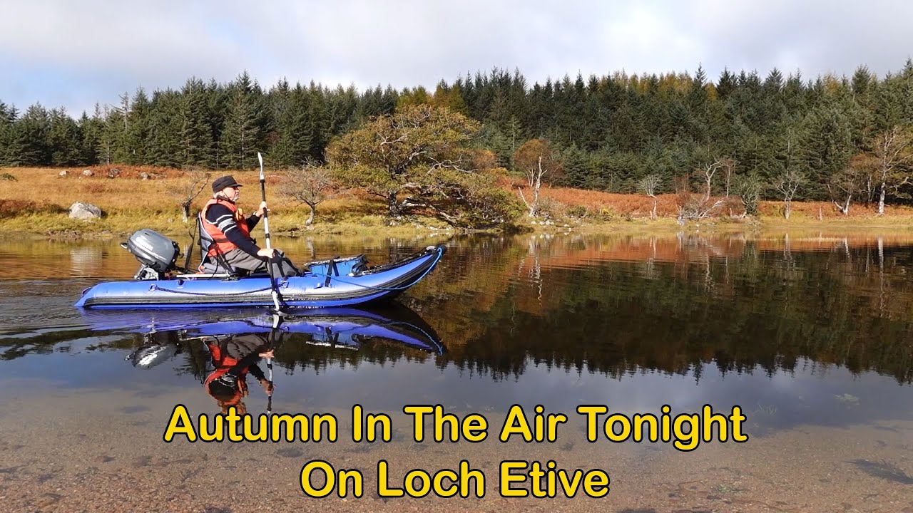 Осень в воздухе сегодня вечером Loch Etive