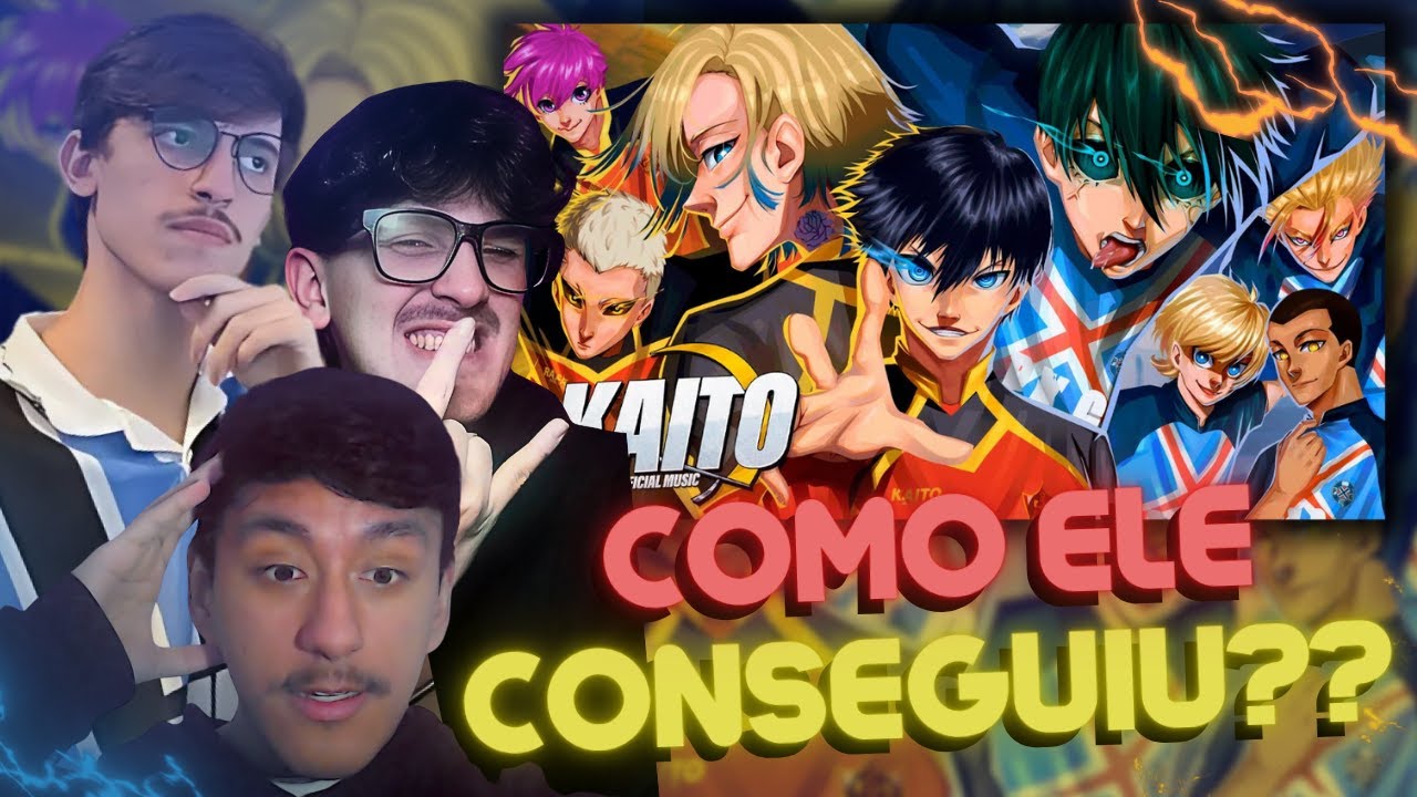 ELE VOLTOU!!! REACT A Bastard x PXG | Novo Herói (Blue Lock) | Kaito - REACT A 3