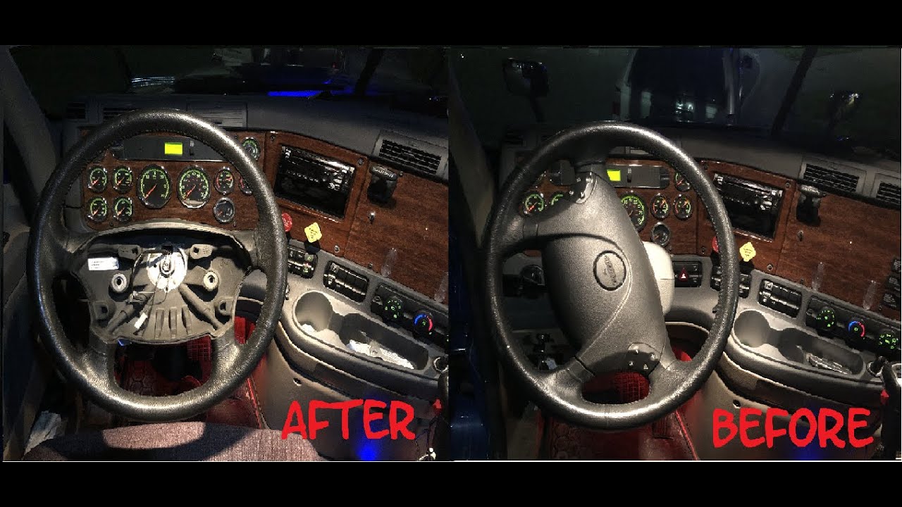 Cascadia How to Align Steering wheel