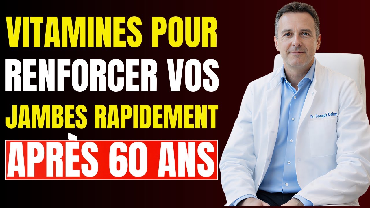 FAIBLESSE DES JAMBES À 60 ANS ? RENFORCEZ-LES AVEC CES 3 VITAMINES ESSENTIELLES !