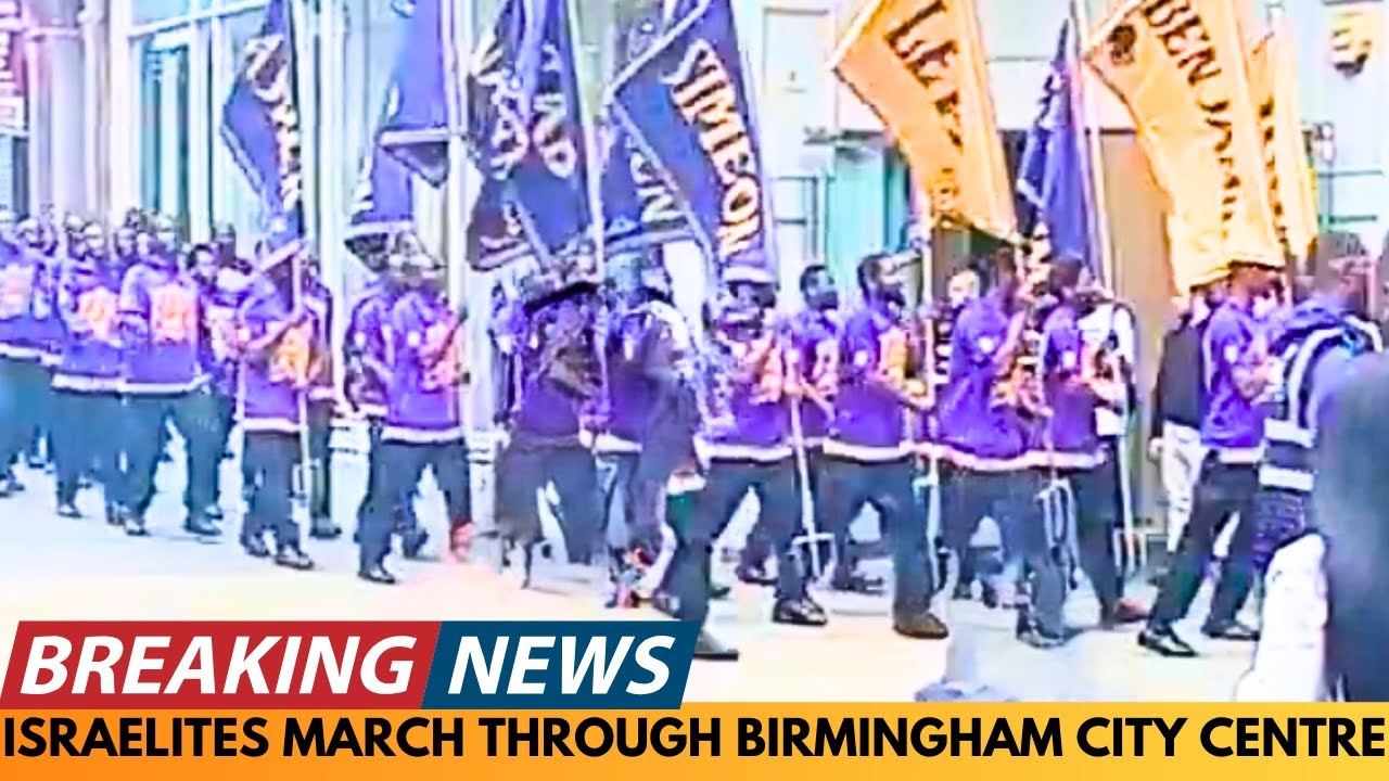 BREAKING NEWS: ISRAEL UNITED IN CHRIST (IUIC) MARCH THROUGH BIRMINGHAM CITY CENTER