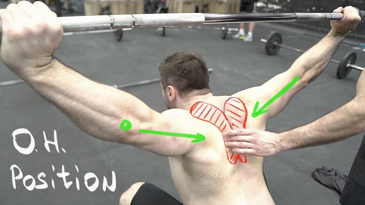Snatch Overhead Position / weightlifting by Torokhtiy