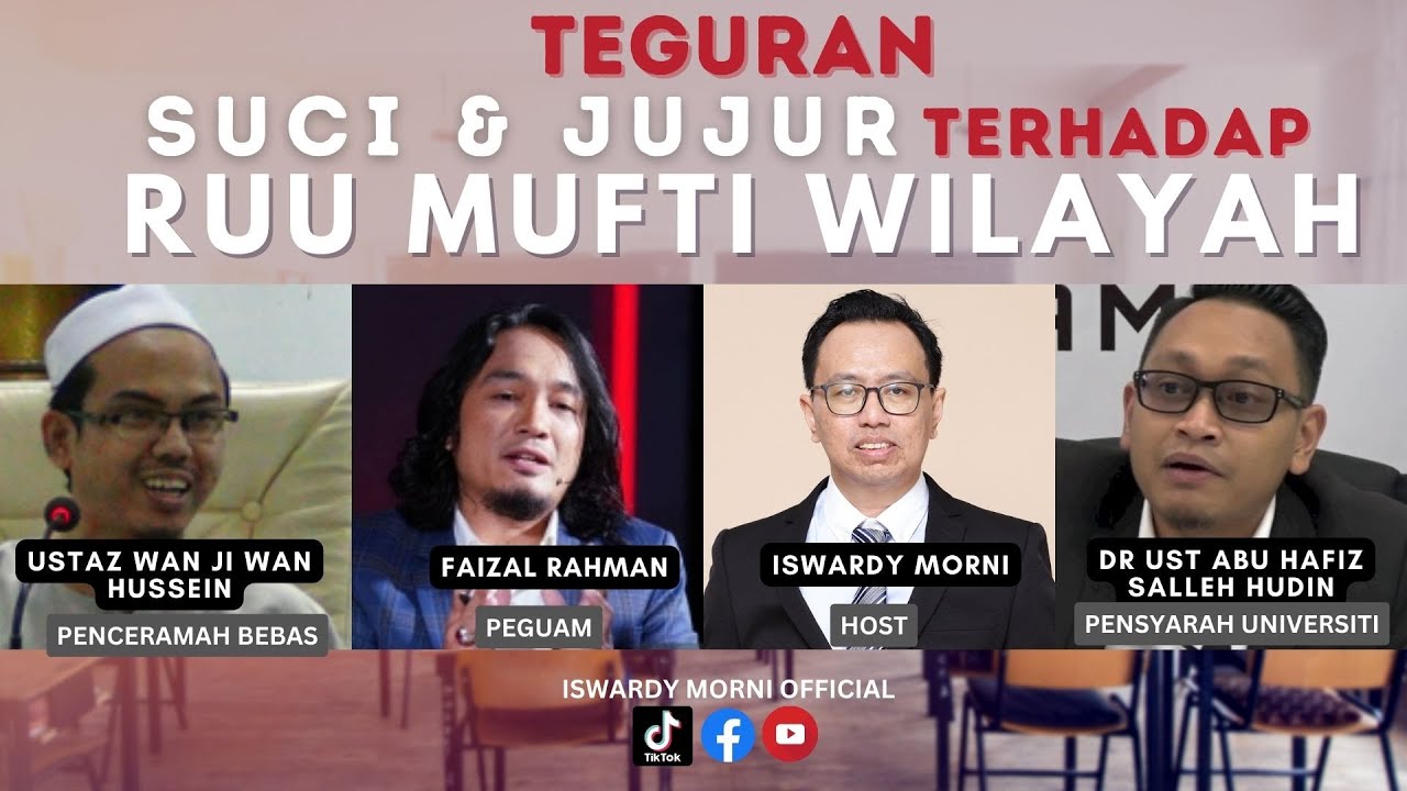 BERANI SEMUKA: TEGURAN SUCI & JUJUR TERHADAP RUU MUFTI WILAYAH