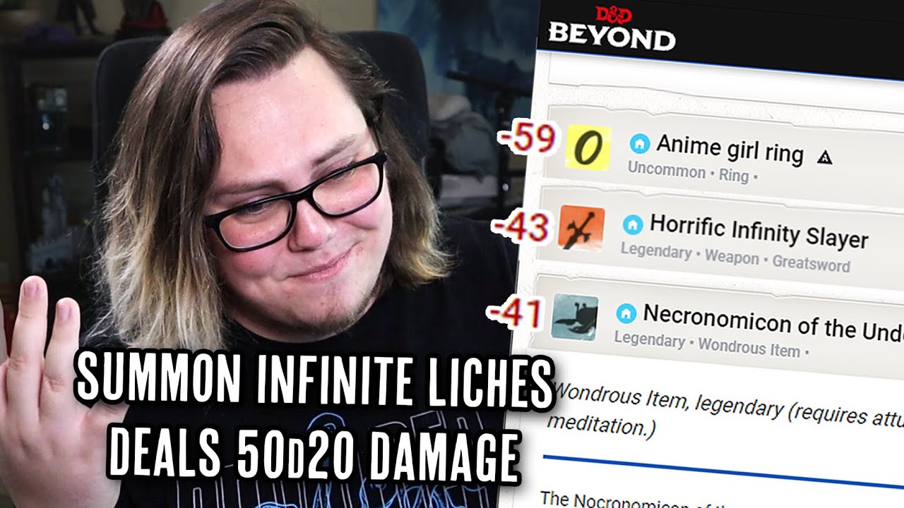 Reviewing the Lowest Rated Homebrew MAGIC ITEMS on D&D Beyond