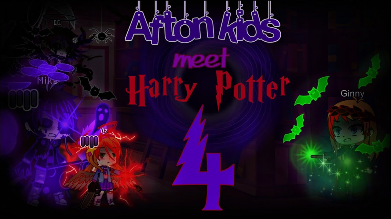 Afton kids meet Harry Potter // Multifandom Multiverse ep. 8 // 1k SPECIAL // Read Desc. // Gacha //