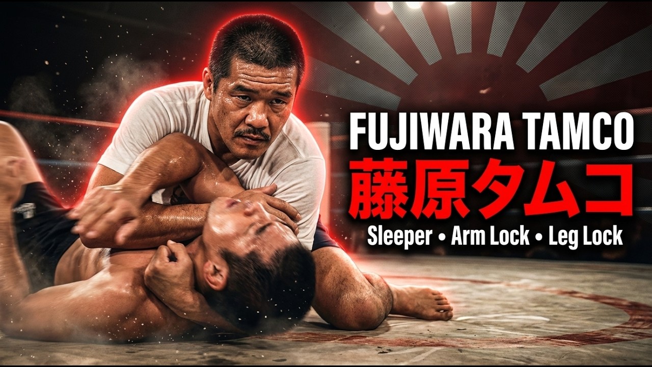 Fujiwara Tamco Technique – Sleeper Hold, Arm Lock & Leg Lock System