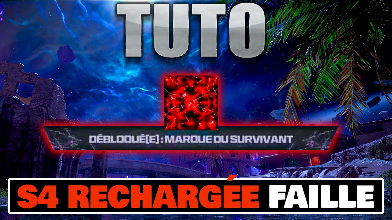 TUTO Faille Instable + CAMOUFLAGE SECRET MW3 ZOMBIES Saison 4 Rechargée