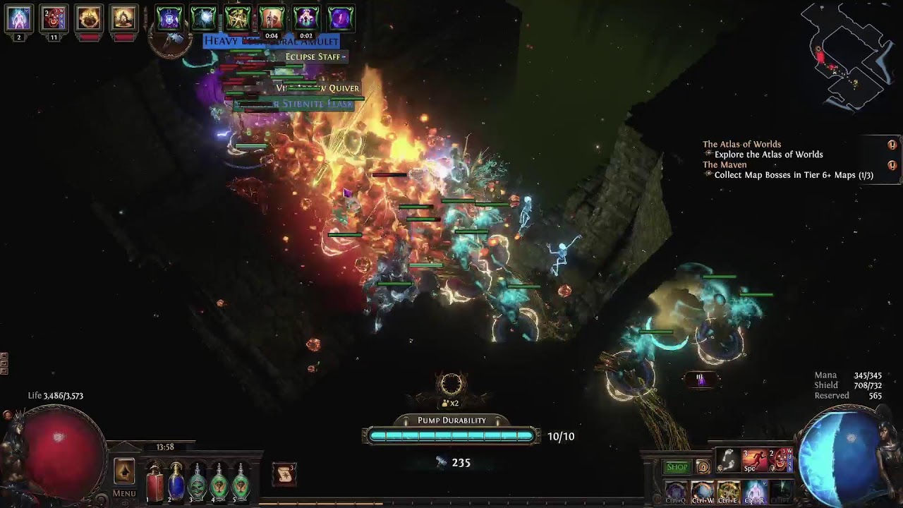 PoE Affliction league gameplay