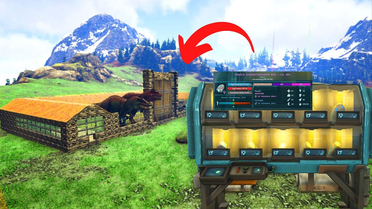 НОВИНКА* Лучший загон для разведения животных Ark 2023 | Выращивайте любых наземных динозавров с ...