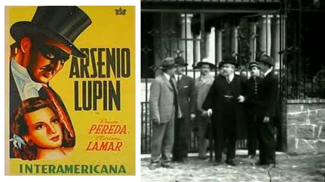 Arsenio Lupin, # 025 Año 1947. Ramón Pereda, Adriana Lamar, Juan Pulido