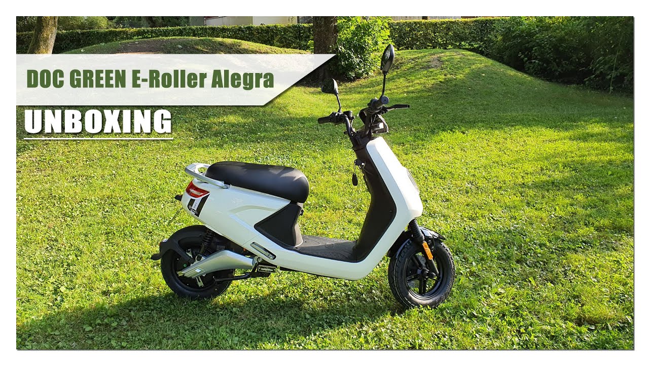 DOC GREEN E-Roller Alegra | UNBOXING
