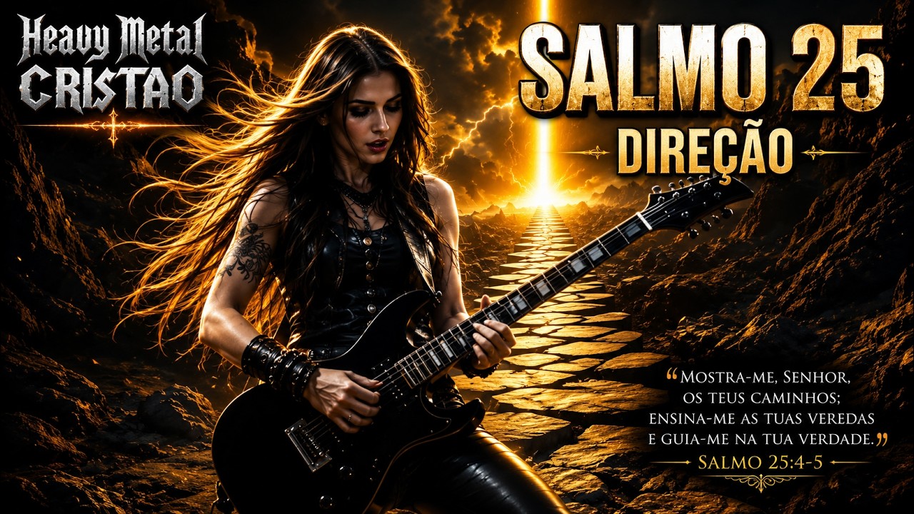 SALMO 25: A Ti, Senhor, Elevo a Minha Alma - Heavy Metal Cristão