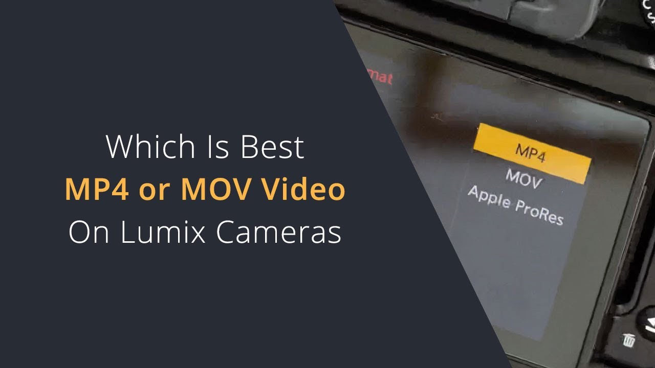 MP4 или MOV: что лучше для камер Panasonic Lumix? | 8-битное и 10-битное видео на камерах Lumix