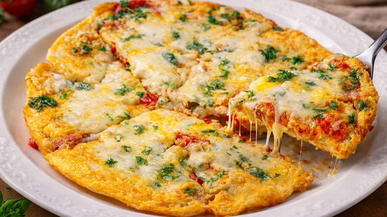 Рецепт яиц с помидорами и сыром | Простой завтрак за 5 минут 🍅🥚🍳🧀