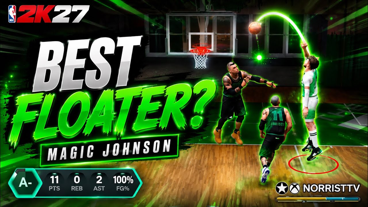   MAGIC JOHNSON&rsquo;S FLOATER IS STILL BROKEN IN NBA 2K27