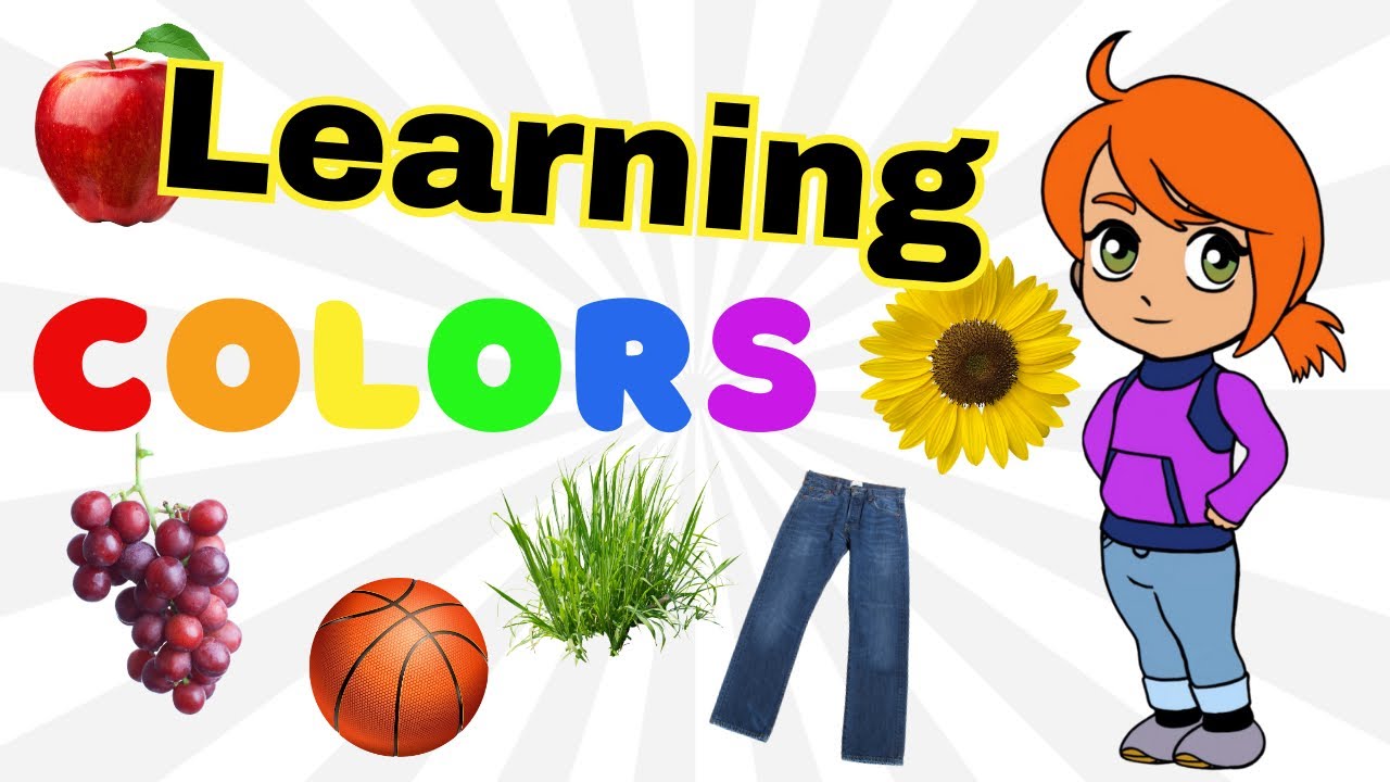 NEW! Learn Colors with Ellie |Fun Low-Stimulation Educational Video for Babies & Toddlers
