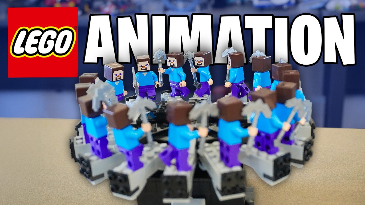 Создание анимационной машины из Lego