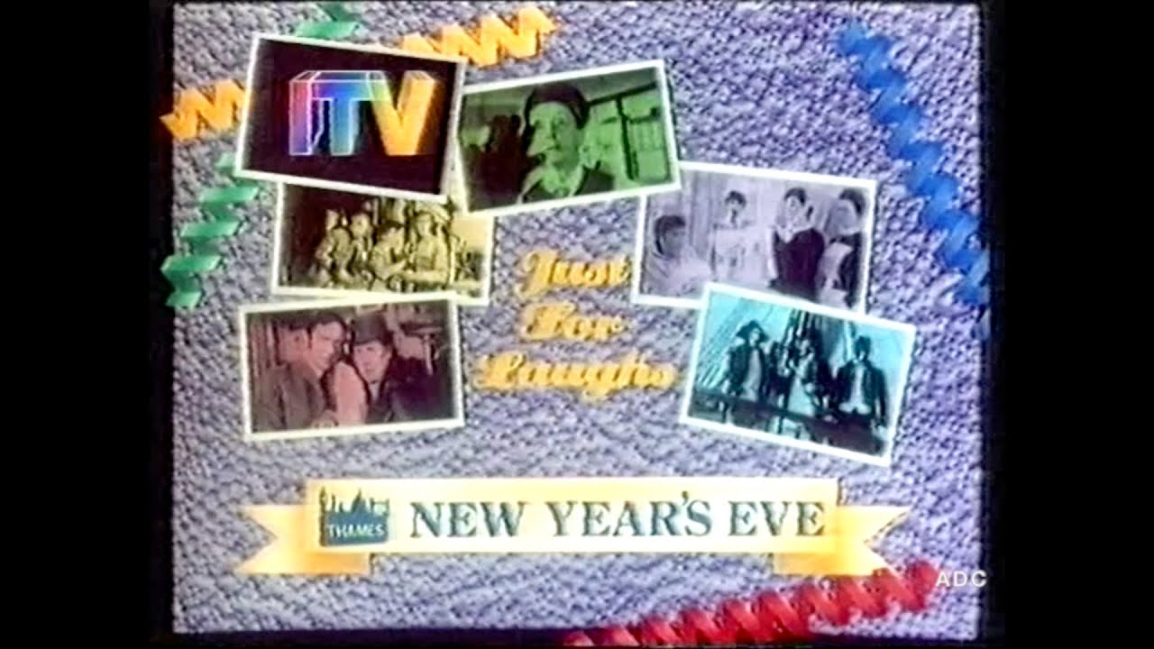 Channel 4 ITV trailer, Thames Slide, link announcer John Livesey & adverts (TVS) 31st December 1986