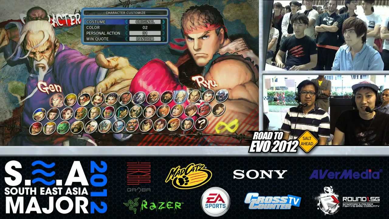 Madcatz Daigo (Ryu) vs DM | Cross Counter Asia Xian (Gen) Race to 7 - SEA Major Grand Finals pt 3