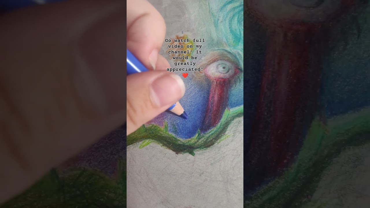 creative color pencil project! #schoolproject #art #coloredpencil #creative #ideas #artist