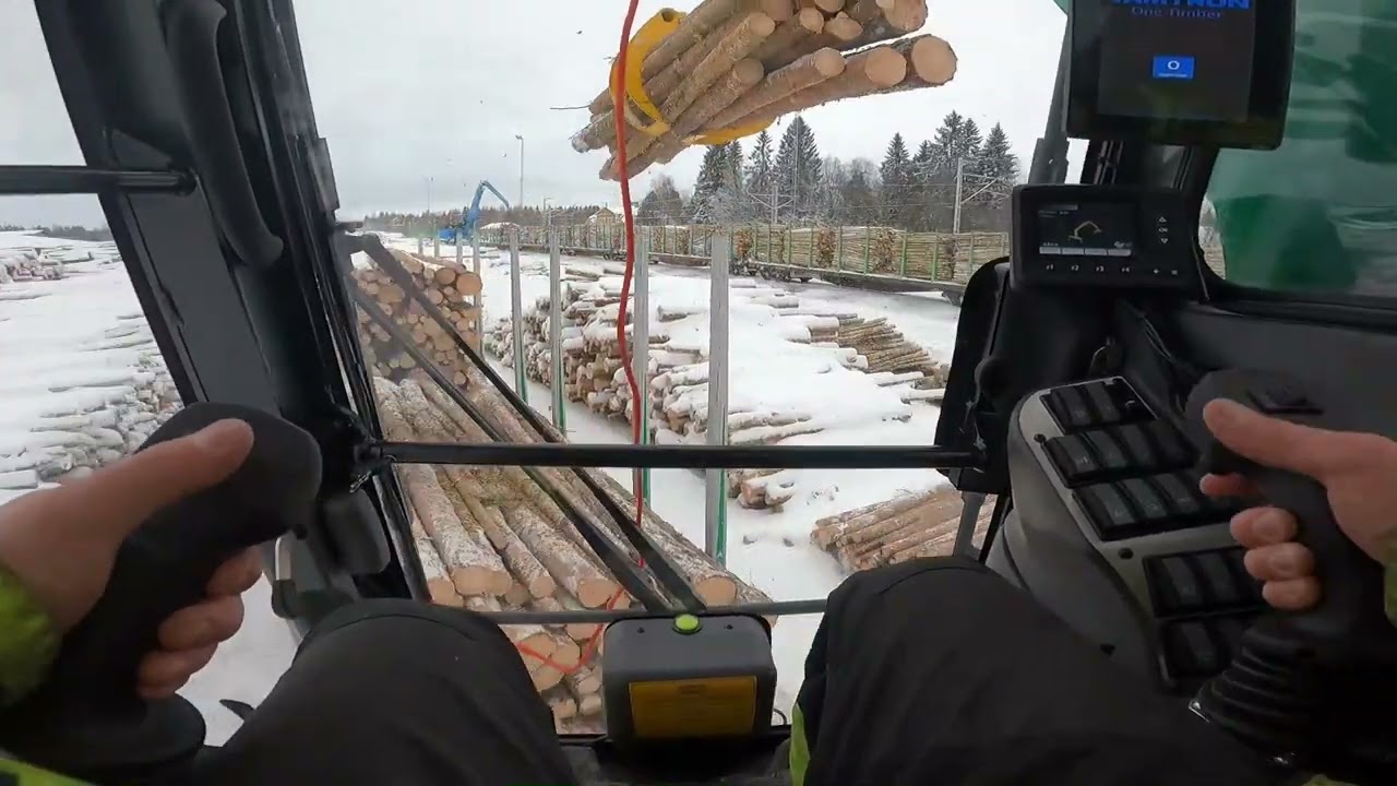 Uusi Kesla 2115T ja eka kuormia osa 3.