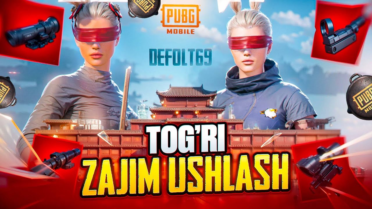PUBG MOBILEDA ZAJIMNI TOG’RI USHLASH 🚀| 2025 YILDAGI ENG ZOR TRENEROVKA🥷🏿|TOG’RI НАСТРОЙКА QILISH ⚙️