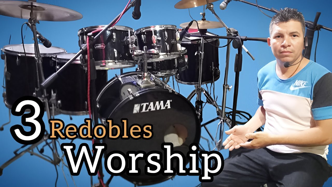 3 Redobles Fáciles Para Worship | Como Hacer redobles en Alabanzas Worship y Adoración #music