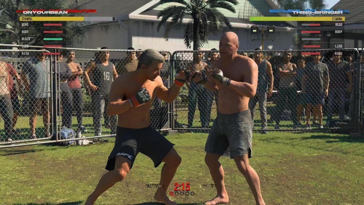 Dana White v Bruce Buffer