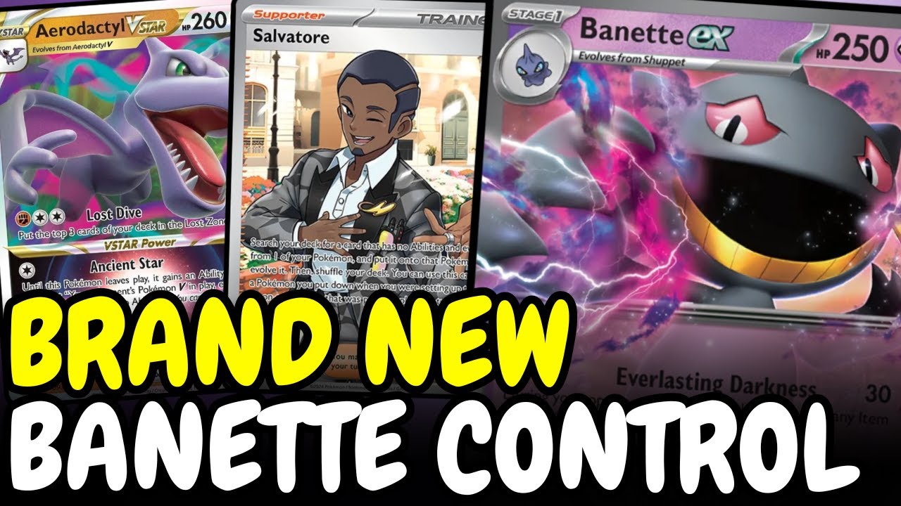 Banette ex is SCARY good! Pokemon TCG Temporal Forces Decklist