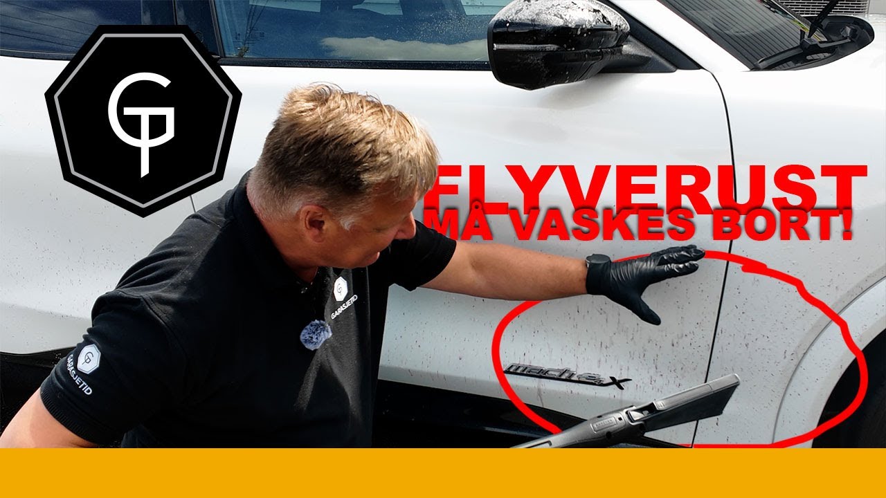 Brune prikker i lakken? Det er flyverust - F&aring; det bort med en gang