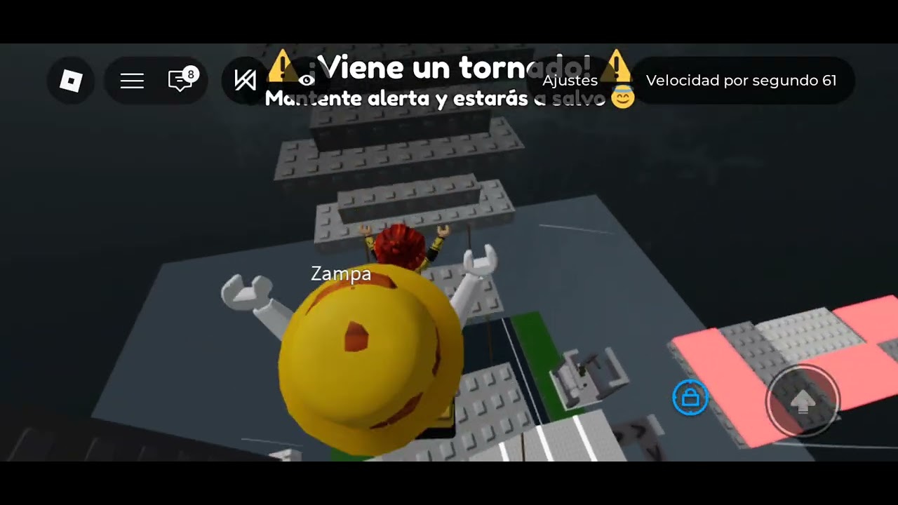 Pasando torre de tormenta 