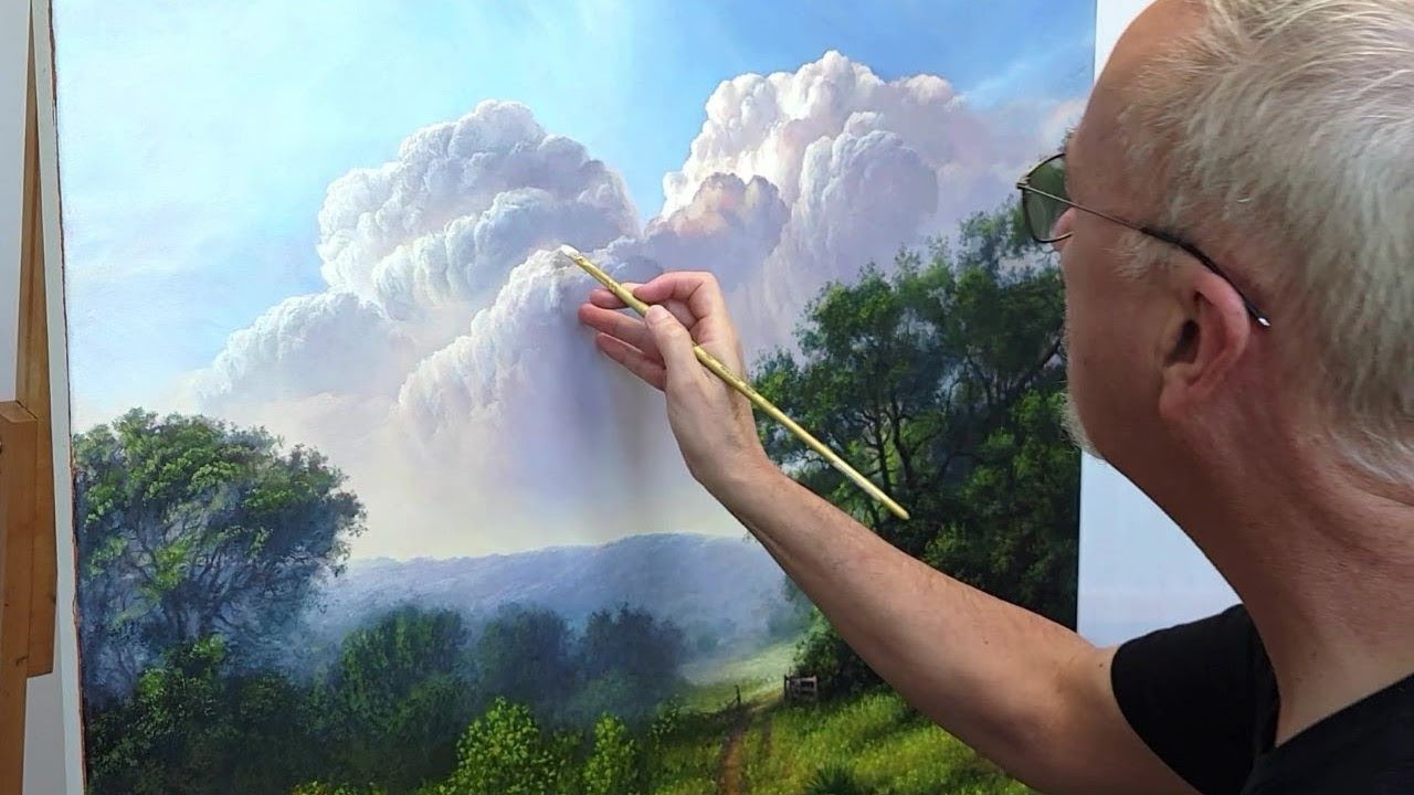 Watch how I finish this landscape painting