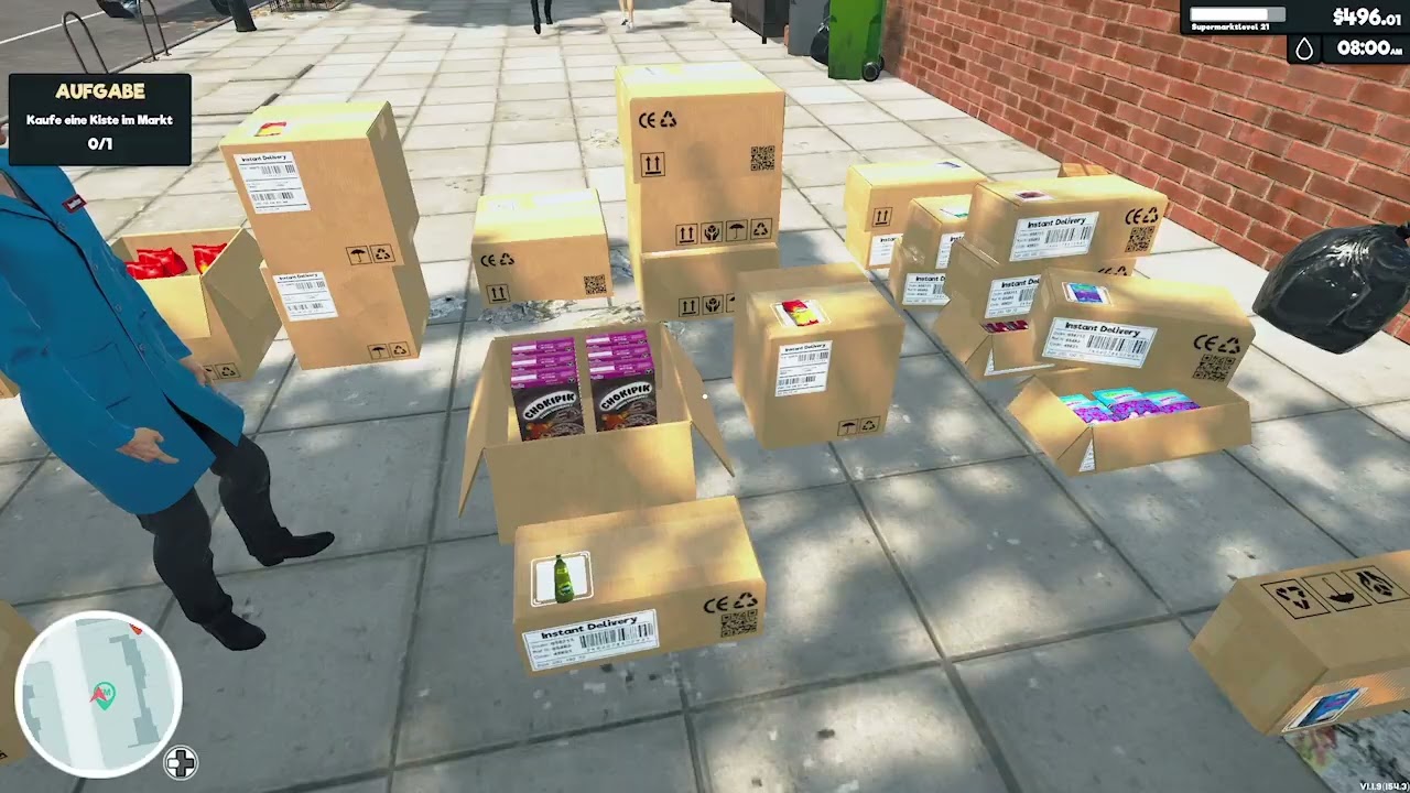 Supermarket Simulator : Billig Das Willig , Der Laden in 09... Es bricht das Absurde Chaos aus (F15)