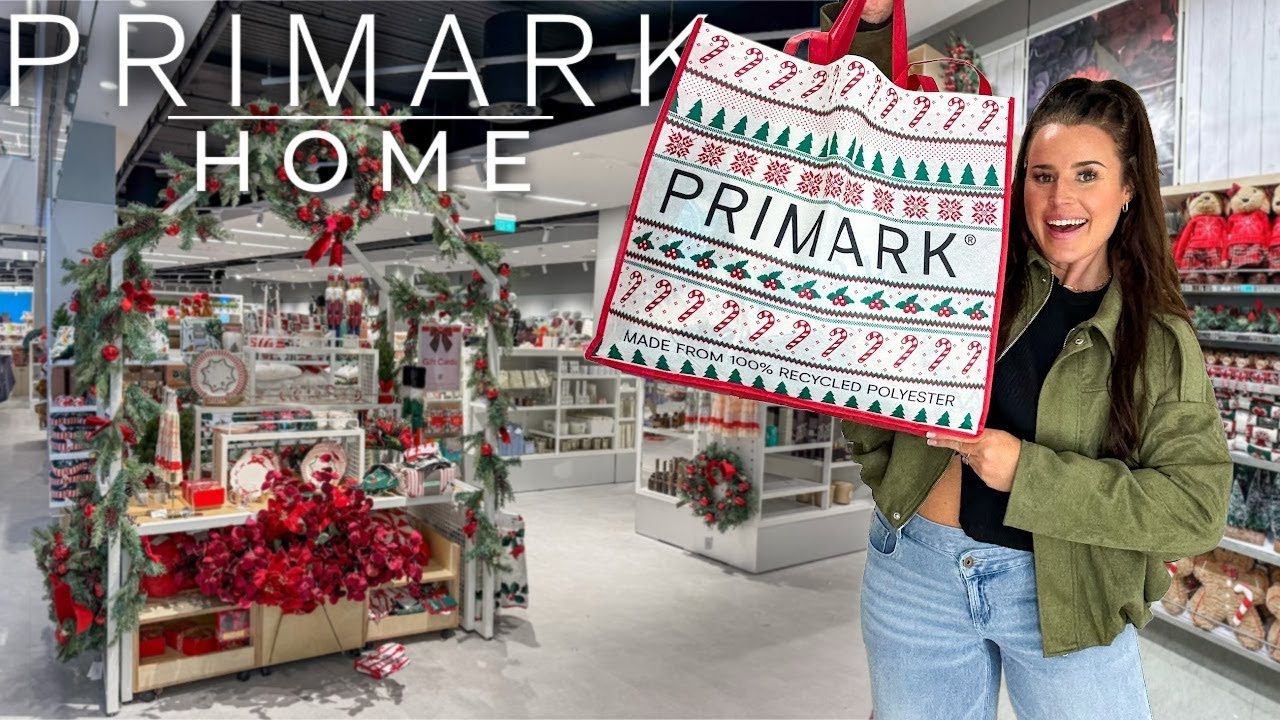 НОВИНКА В PRIMARK HOME НОЯБРЬ 2025 🎄 Рождественский декор, подарочные наборы и товары для дома По...