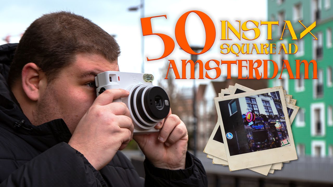 Ho scattato 50 INSTAX Square ad AMSTERDAM | Photowalk Chill