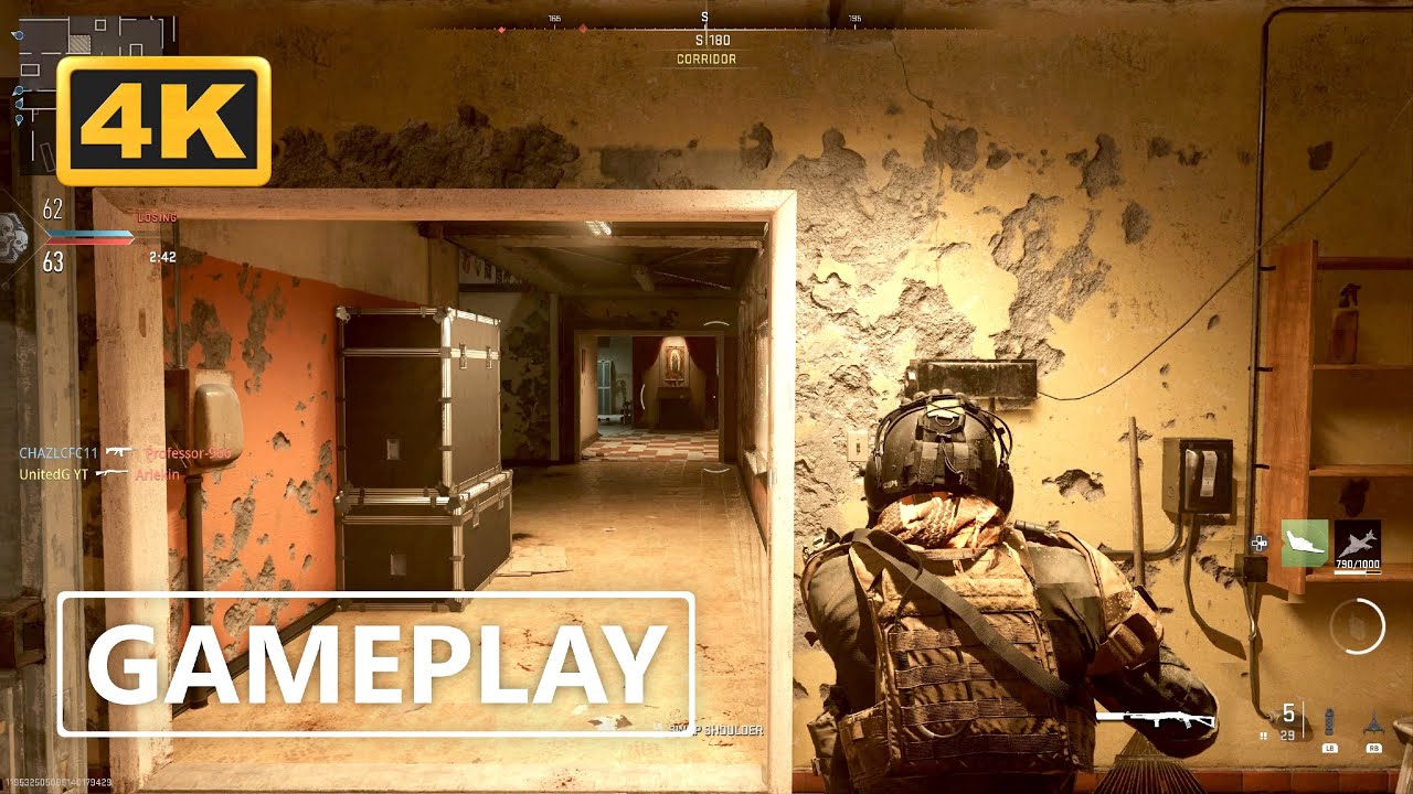 Call of Duty Modern Warfare 2 Multiplayer Shotgun Gameplay 4K [3rd Person]